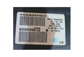Compteur RENAULT MEGANE 2 Photo n°3