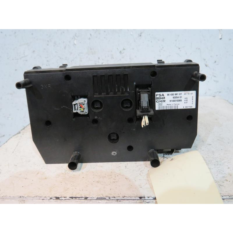 Commande chauffage PEUGEOT 307 Photo n°1