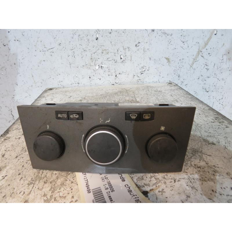 Commande chauffage OPEL ASTRA H Photo n°1