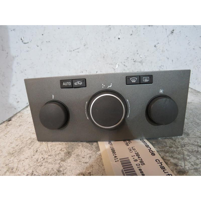 Commande chauffage OPEL ASTRA H Photo n°1