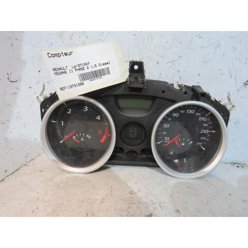 Compteur RENAULT MEGANE 2 Photo n°1