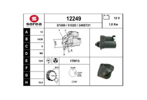 Demarreur CITROEN C1 2 Photo n°6