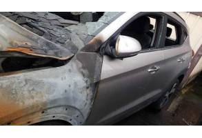 Poignee interieur arriere gauche HYUNDAI TUCSON 2 Photo n°6