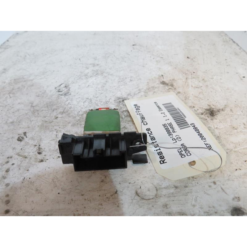 Resistance chauffage OPEL CORSA D Photo n°1