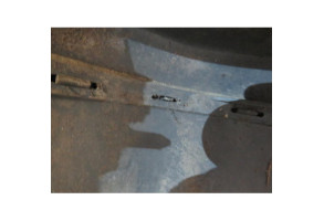 Pare choc arriere RENAULT CLIO 1 Photo n°6