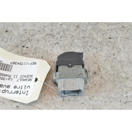 Interrupteur de leve vitre avant droit RENAULT GRAND SCENIC 2