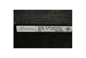 Radiateur clim BMW SERIE 5 E39 Photo n°3