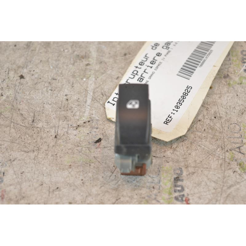 Interrupteur de leve vitre arriere gauche RENAULT ESPACE 4 Photo n°1