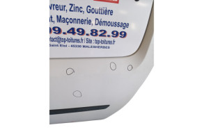 Porte laterale gauche RENAULT KANGOO 2 Photo n°2