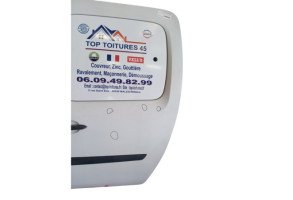 Porte laterale gauche RENAULT KANGOO 2 Photo n°8