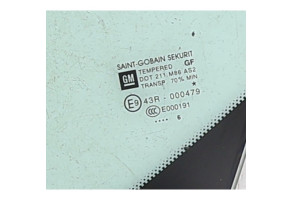 Custode arriere gauche (porte) OPEL CORSA E Photo n°6