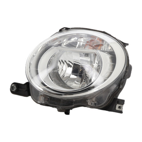 Optique avant principal gauche (feux)(phare) FIAT 500 2