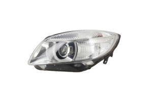 Optique avant principal gauche (feux)(phare) SKODA ROOMSTER Photo n°1