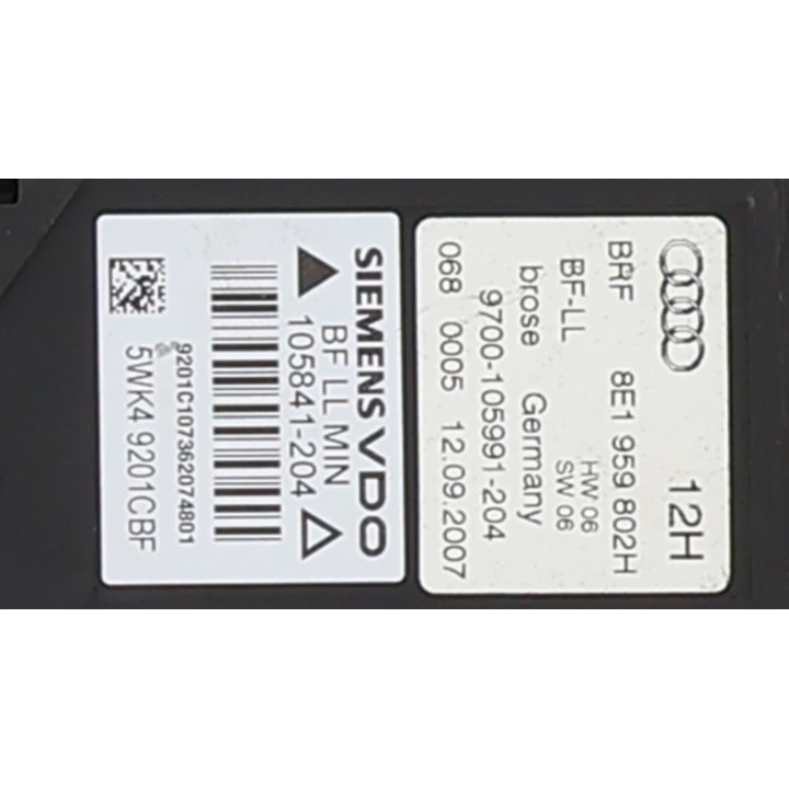 Leve vitre electrique avant droit AUDI A4 2 Photo n°3
