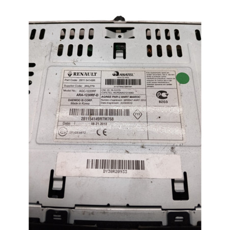 Autoradio d'origine RENAULT CLIO 4