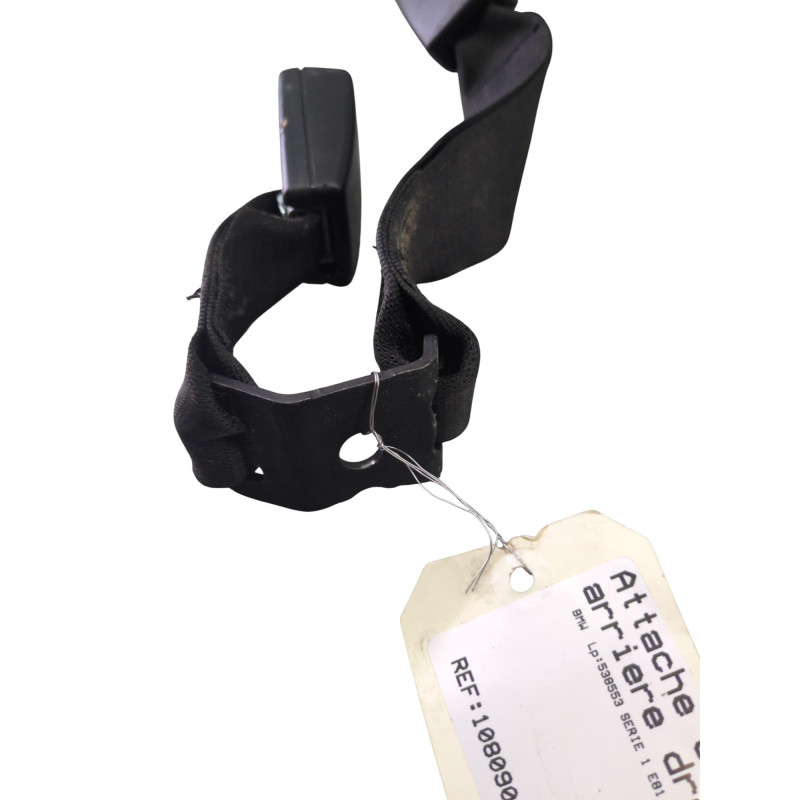 Attache ceinture arriere droit BMW SERIE 1 E81 Photo n°1