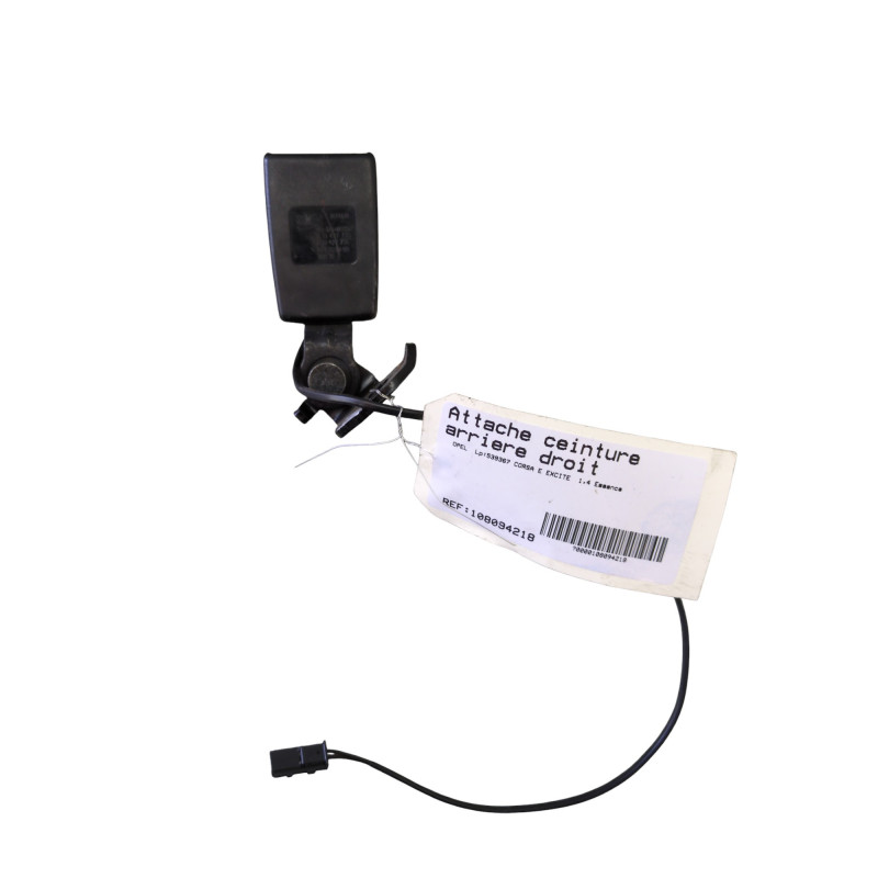 Attache ceinture arriere droit OPEL CORSA E Photo n°1