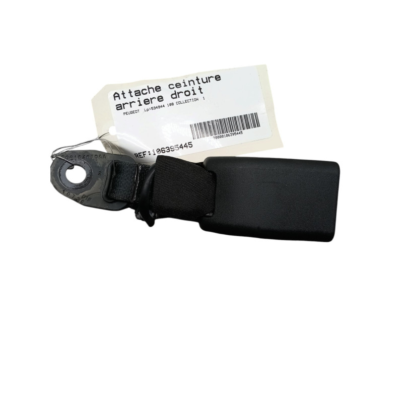 Attache ceinture arriere droit PEUGEOT 108 Photo n°1