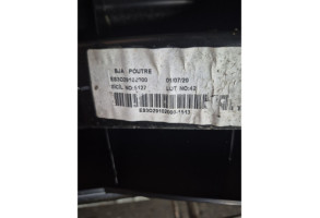 Renfort pare choc arriere (traverse) RENAULT CLIO 5 Photo n°5
