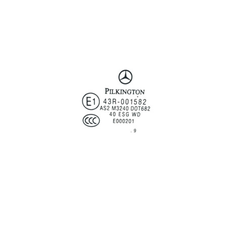 Vitre avant droit MERCEDES CLASSE C 204