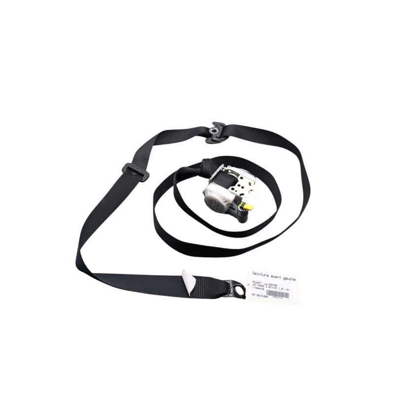Ceinture avant gauche PEUGEOT 107 Photo n°1