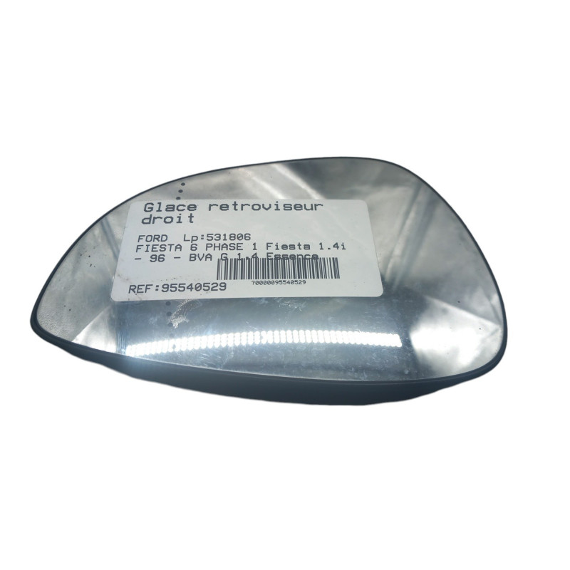 Glace retroviseur droit FORD FIESTA 6 Photo n°1