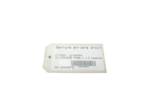 Serrure arriere droit CITROEN C3 AIRCROSS Photo n°3