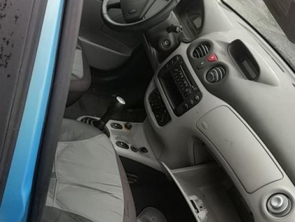 Poignée de porte intérieure avant ou arrière gauche noire et argent Citroen  C3 1 2002-2009