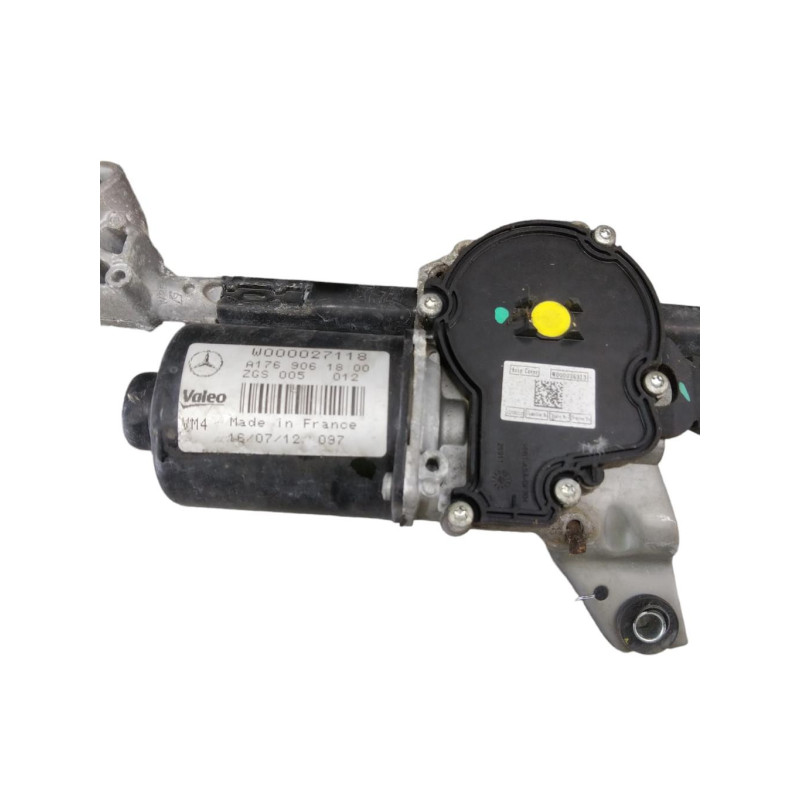 Moteur essuie glace avant MERCEDES CLASSE A 176 Photo n°1