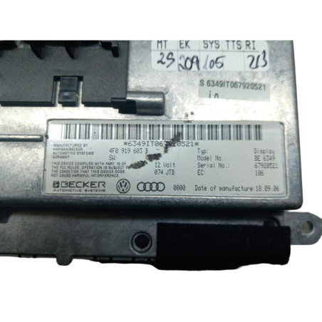Ecran GPS AUDI A6 3
