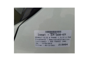 Feu arriere secondaire droit (feux) RENAULT CLIO 4 Photo n°14