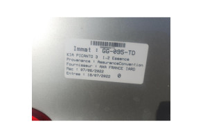 Verin de coffre KIA PICANTO 3 Photo n°8