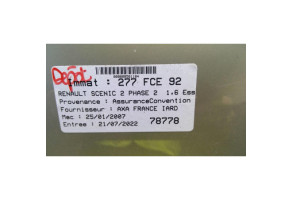 Boite de vitesses RENAULT SCENIC 2 Photo n°8