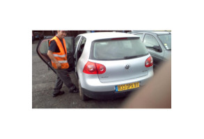 Cardan gauche (transmission) VOLKSWAGEN GOLF 5 Photo n°6