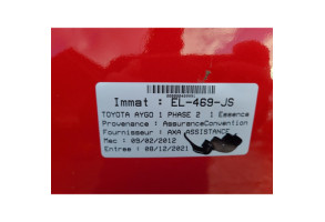 Pompe lave glace avant TOYOTA AYGO 1 Photo n°3