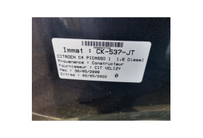 Plage arriere CITROEN C4 PICASSO 1 Photo n°12