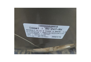 Renfort pare choc arriere (traverse) RENAULT CLIO 3 Photo n°11