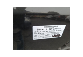 Plage arriere RENAULT LAGUNA 3 Photo n°15