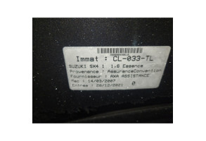 Verin de coffre SUZUKI SX4 1 Photo n°15
