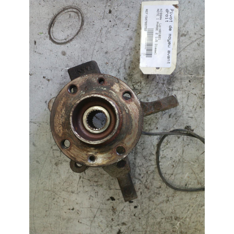 Pivot de moyeu avant droit NISSAN NOTE 1 Photo n°1