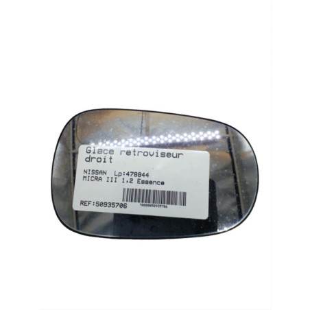 Glace retroviseur droit NISSAN MICRA 3