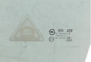 Vitre avant gauche KIA RIO 3 Photo n°6