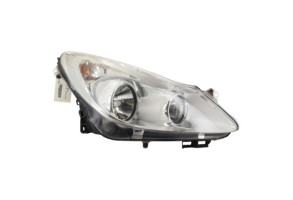 Optique avant principal droit (feux)(phare) OPEL CORSA D Photo n°1