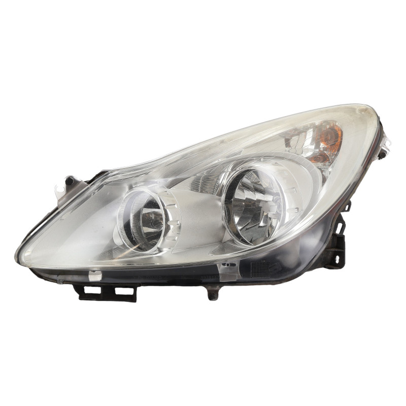 Optique avant principal gauche (feux)(phare) OPEL CORSA D Photo n°1
