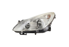 Optique avant principal gauche (feux)(phare) OPEL CORSA D Photo n°1