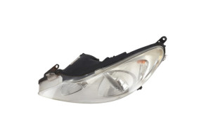 Optique avant principal gauche (feux)(phare) OPEL CORSA D Photo n°5