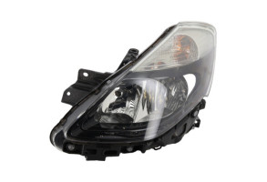 Optique avant principal gauche (feux)(phare) RENAULT CLIO 3 Photo n°6