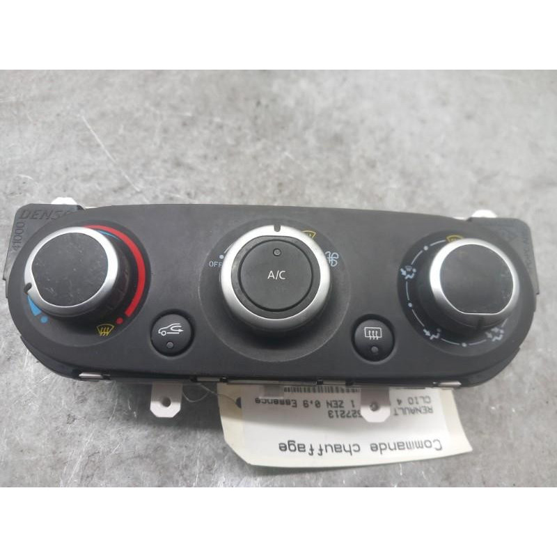 Commande chauffage RENAULT CLIO 4 Photo n°1