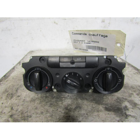 Commande chauffage VOLKSWAGEN GOLF 5