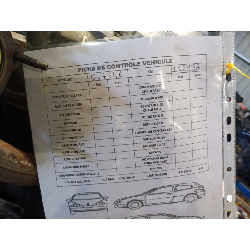 Moteur RENAULT MODUS Photo n°1